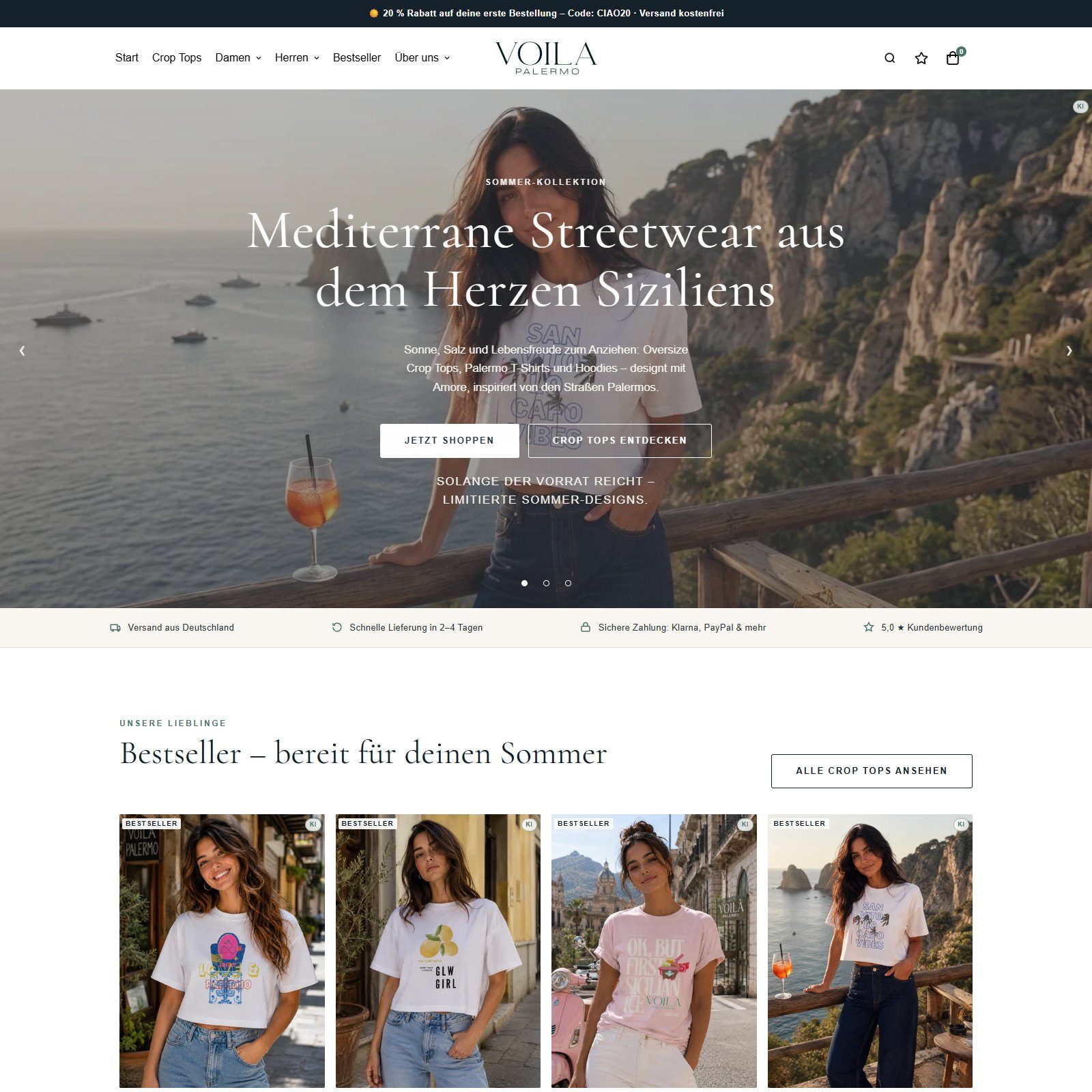 Visuelle Vorschau für Voilà Palermo